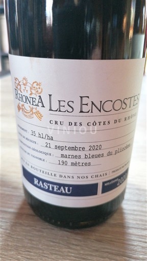 Valle del Ródano Rasteau Rhônea Les Encostes 2020