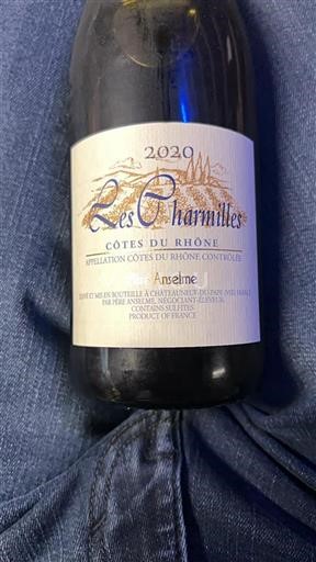 Rhônetal Côtes du Rhône Père Anselme Les Charmilles 2020