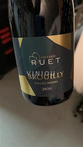 Beaujolais Brouilly Domaine Ruet Vieilles Vignes 2020