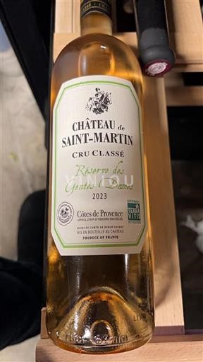 Provence Côtes-de-provence Cru Classé Château Saint-Martin Réserve des Gentes Dames 2023