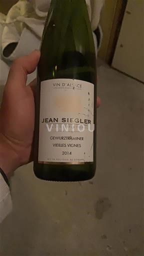 Alsace Grand Cru Jean Siegler Clos des Terres Brunes Gewurztraminer Vieilles Vignes 2014