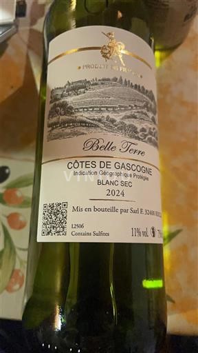 Sudoeste Côtes de Gascogne Belle Terre 2024