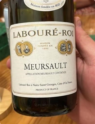 Bourgogne Meursault Labouré-Roi Icke årgångsbetecknad