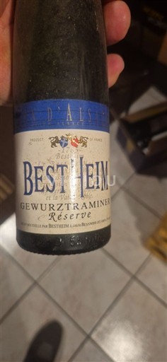 Alsace Gewurztraminer Grand Cru Bestheim Réserve 2001