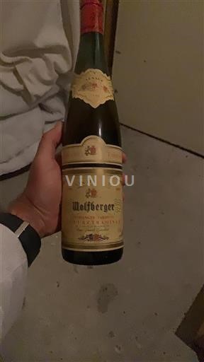 Alsace Grand Cru Wolfberger Vendanges Tardives 1989