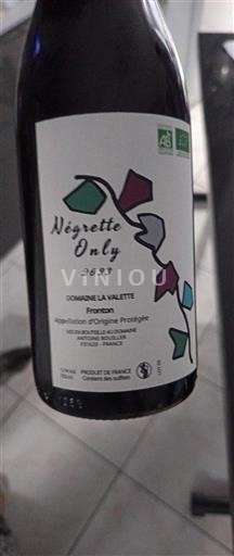 Zuidwest-Frankrijk Fronton Domaine La Valette Négrette Only 2023