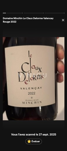 Thung lũng sông Loire Valençay Domaine S Minchin Le Claux Delorme 2022