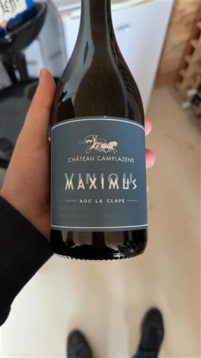 Linguadoca La Clape Château Camplazens Maximus 2022