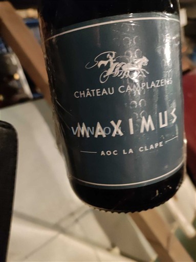 Languedoc La Clape Château Camplazens Maximus Ikke årgangsbestemt