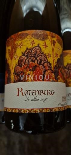 Alsace Domaine Marcel Deiss Rotenberg , la colline rouge 2019