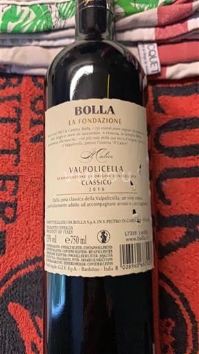 Venetien Valpolicella Bolla La Fondazione 2016
