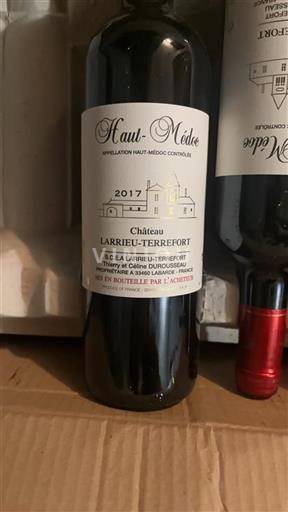 Bordeaux Haut-Médoc Château Larrieu-Terrefort 2017