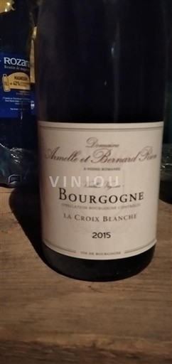 Burgundy Domaine Armelle et Bernard Rion La Croix Blanche 2015