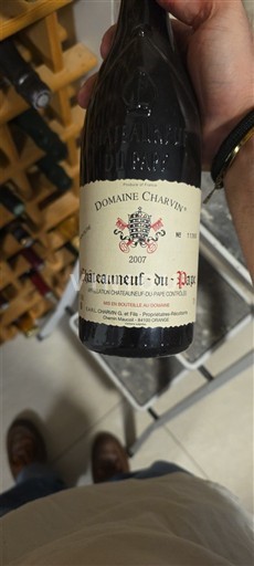 Vallée du Rhône Châteauneuf-du-pape Domaine Charvin 2007