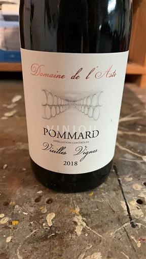 Borgonha Pommard Domaine L'Aste Vieilles Vignes 2018