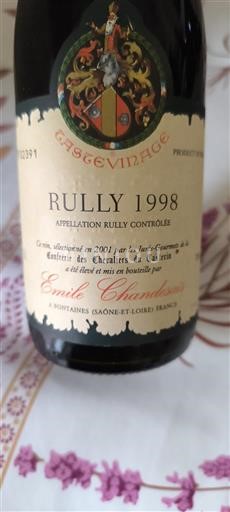 Borgogna Rully Emile Chandesais 1998
