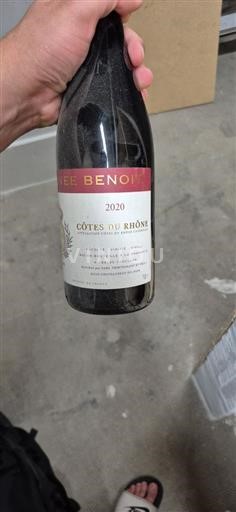 Thung lũng Rhône Côtes-du-rhône Benoit 2020