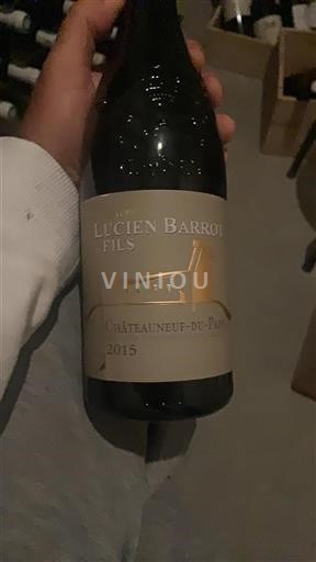 Rhône-dalen Châteauneuf-du-Pape Lucien Barrot et Fils 2015