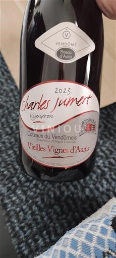 Loire Valley Coteaux du Vendômois Charles Jumert Vieilles Vignes d'Aunis 2023