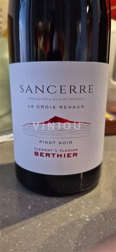 Loirevallei Sancerre Clément & Florian Berthier La Croix Renaud 2019