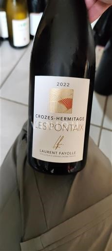 Valle del Rodano Crozes-Hermitage Laurent Fayolle Les Pontaix 2022