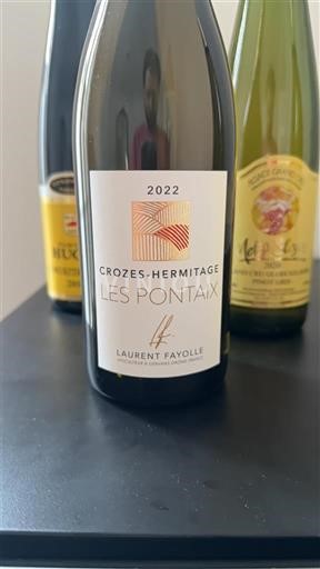Рона долина Кроз-Ермитаж Laurent Fayolle Les Pontaix 2022