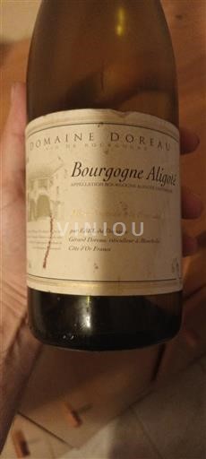 Borgoña Borgoña-Aligoté Domaine Doreau 2006