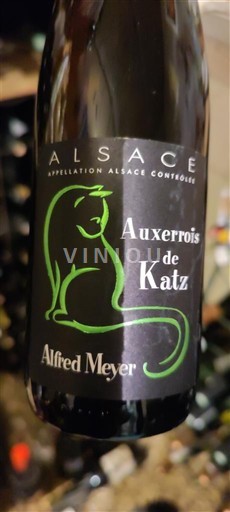 Alsácia Alfred Meyer Auxerrois de Katz 2023
