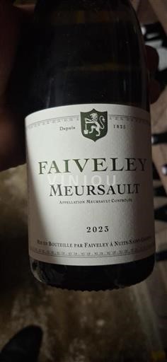 Bourgondië Meursault Faiveley 2023