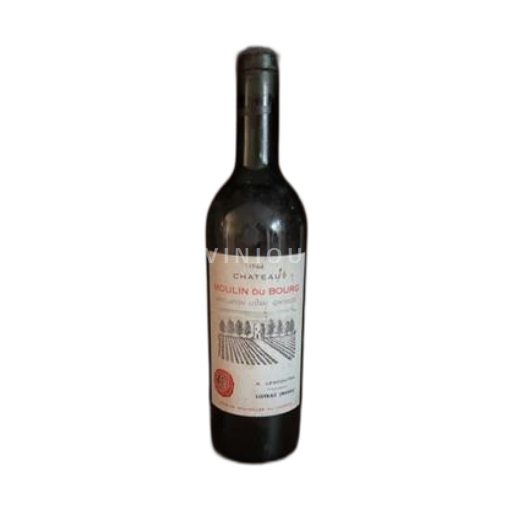 Bordeaux Listrac-Médoc Château Moulin du Bourg 1964