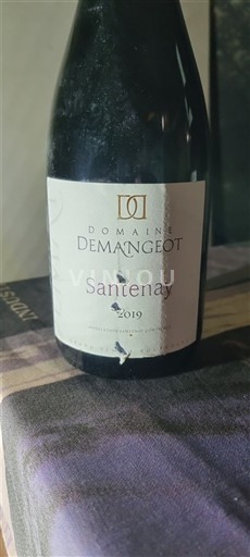 Burgundi Santenay Domaine Demangeot 2019