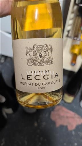 Korsika Muscat du Cap Corse Domaine Leccia 2021