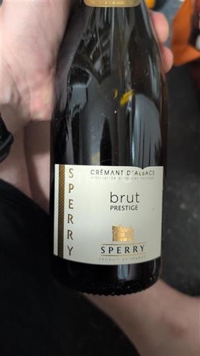 Alsace Crémant d'Alsace Grand Cru Sperry Prestige Icke årgångsbetecknad
