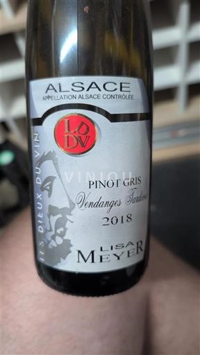 Alsace Vendanges Tardives Lisa Meyer 2018
