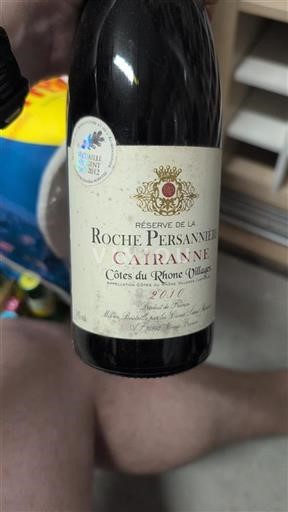 Valle del Rodano Cairanne Roche Persannière Réserve de la Roche Persannière 2010