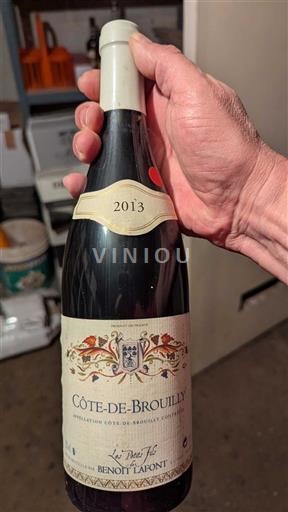 Beaujolais Côte-de-Brouilly Benoit Lafont Les Petits Fils 2013