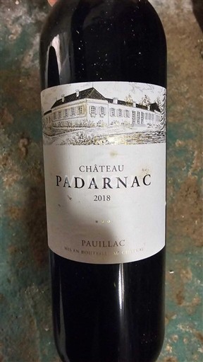 Bordeaux Pauillac Château Padarnac 2018