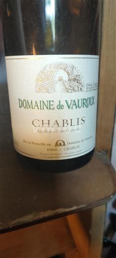 Burgundi Chablis Domaine Vauroux Ei vuosikertaa