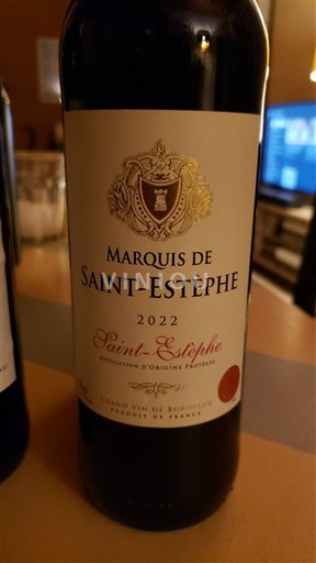 Bordeaux Saint-Estèphe Marquis de Saint-Estèphe 2022