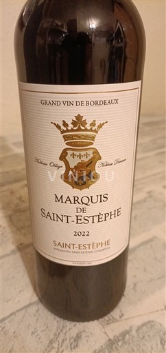 Bordeaux Saint-Estèphe Marquis de Saint-Estèphe 2022