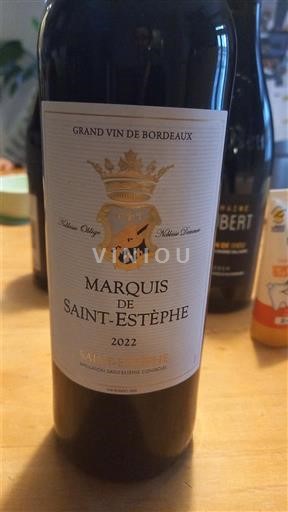 Bordeaux Saint-Estèphe Marquis de Saint-Estèphe 2022