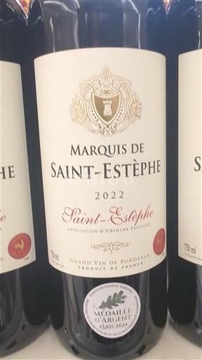 Bordeaux Saint-Estèphe Marquis de Saint-Estèphe 2022