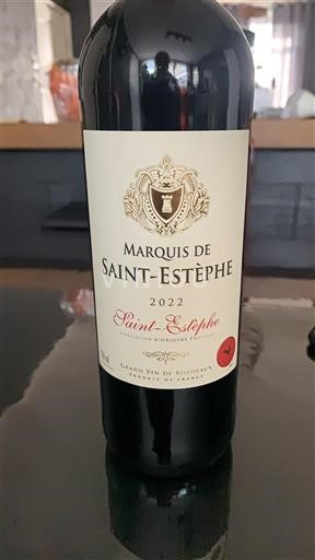 Bordéus Saint-Estèphe Marquis de Saint-Estèphe 2022