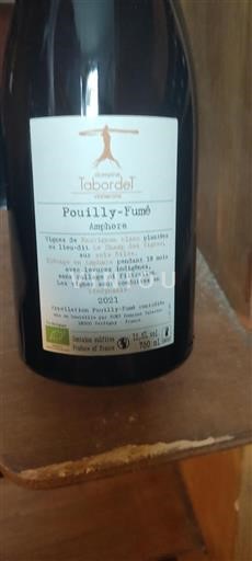 Loirevallei Pouilly-fumé Domaine Tabordet Amphore 2021