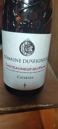 Vallée du Rhône Châteauneuf-du-pape Domaine Duseigneur Catarina Non Millésimé