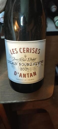 Bourgogne Bourgogne skråninger Jean-Paul Dubost Les Cerises 2021