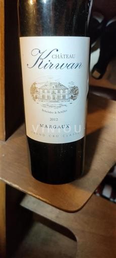 Burdeos Margaux Grand Cru Kirwan 2012