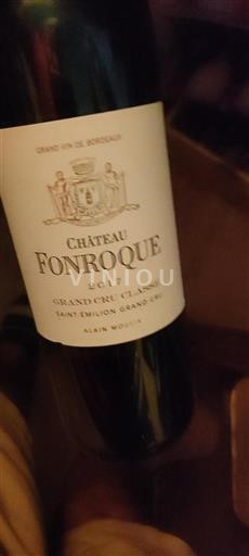Bordeaux Saint-Émilion Grand Cru Classé Château Fonroque 2017