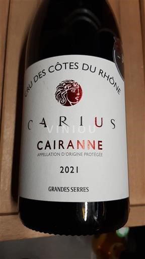 Rhône Valley Cairanne Grandes Serres Carius 2021