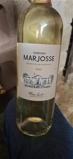 Burdeos Bordeaux Château Marjosse 2022